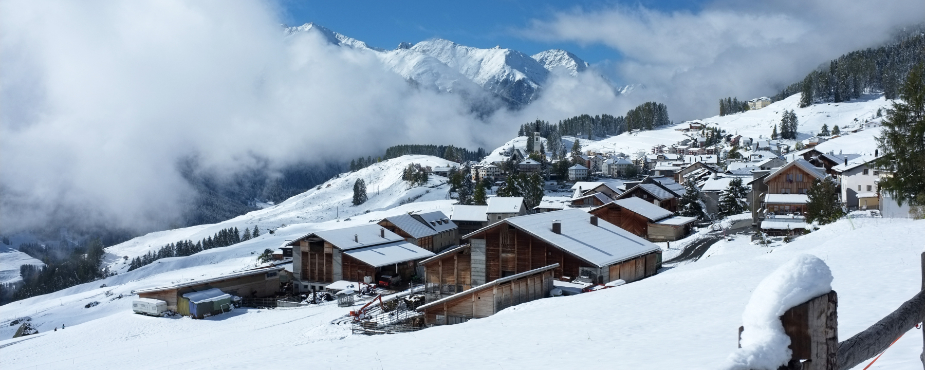 Ftan im Winter