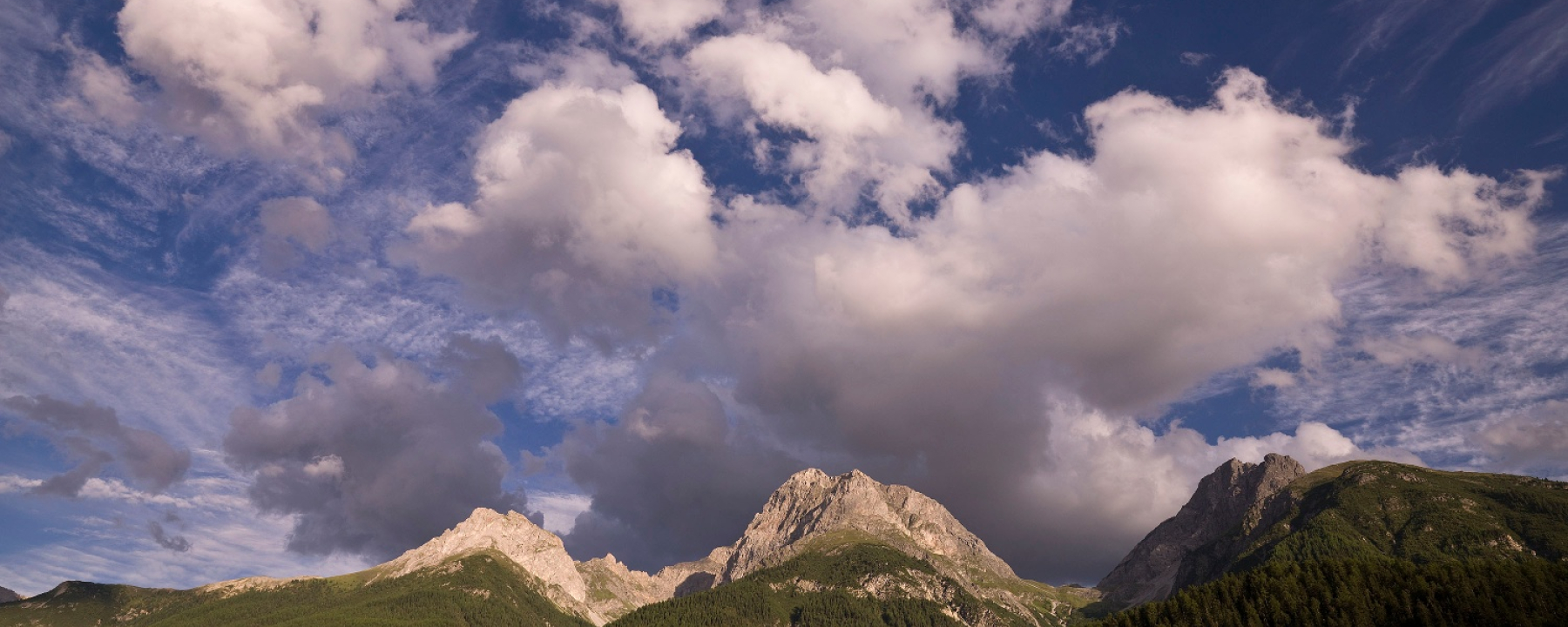 Blick auf den Piz Lischana.