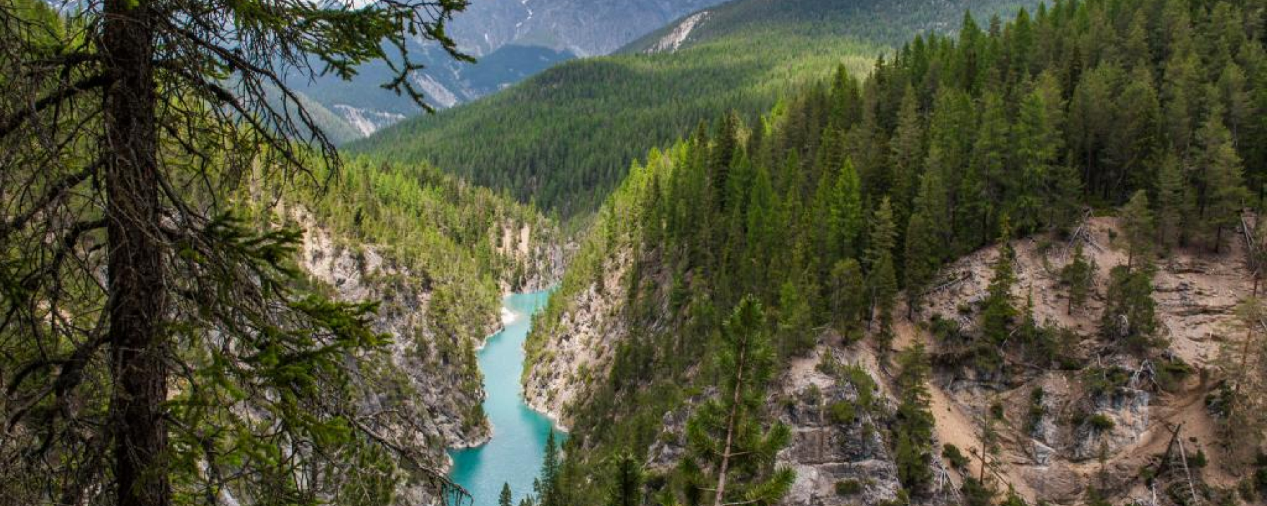 Das Ausgleichsbecken Ova Spin erinnert an einen Fiord.