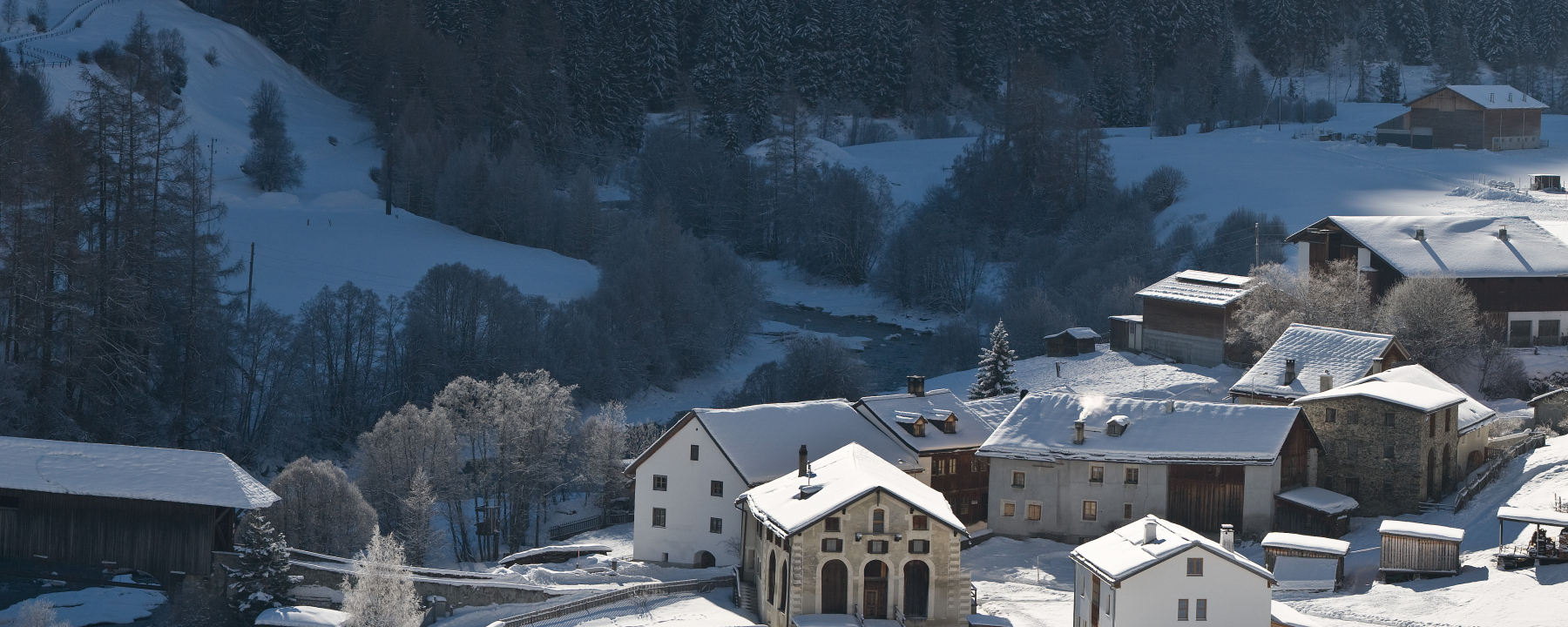 Lavin am Inn im Unterengadin