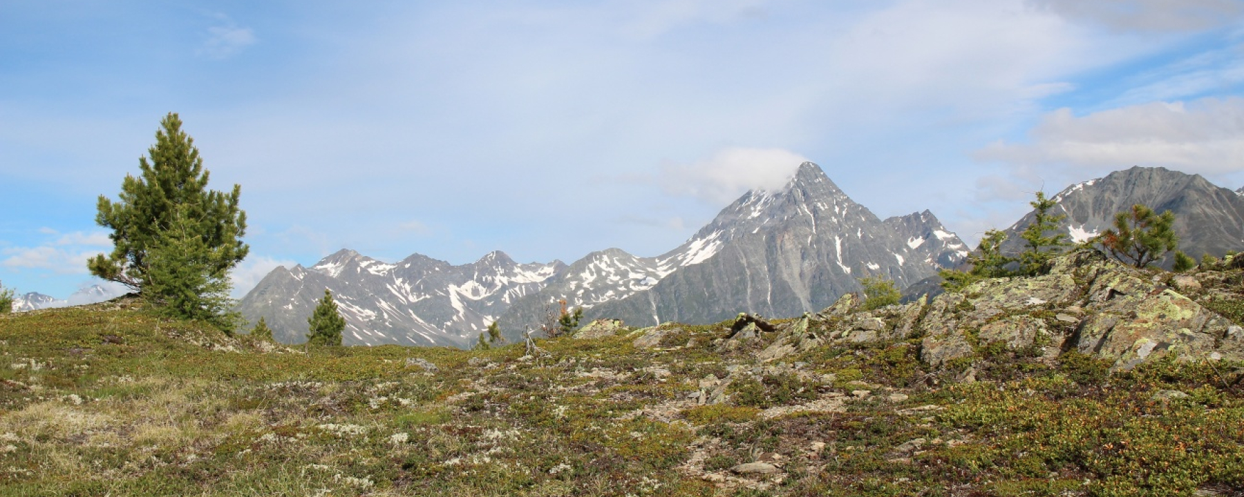 Muot la Sella: Panoramablick Unterengadin