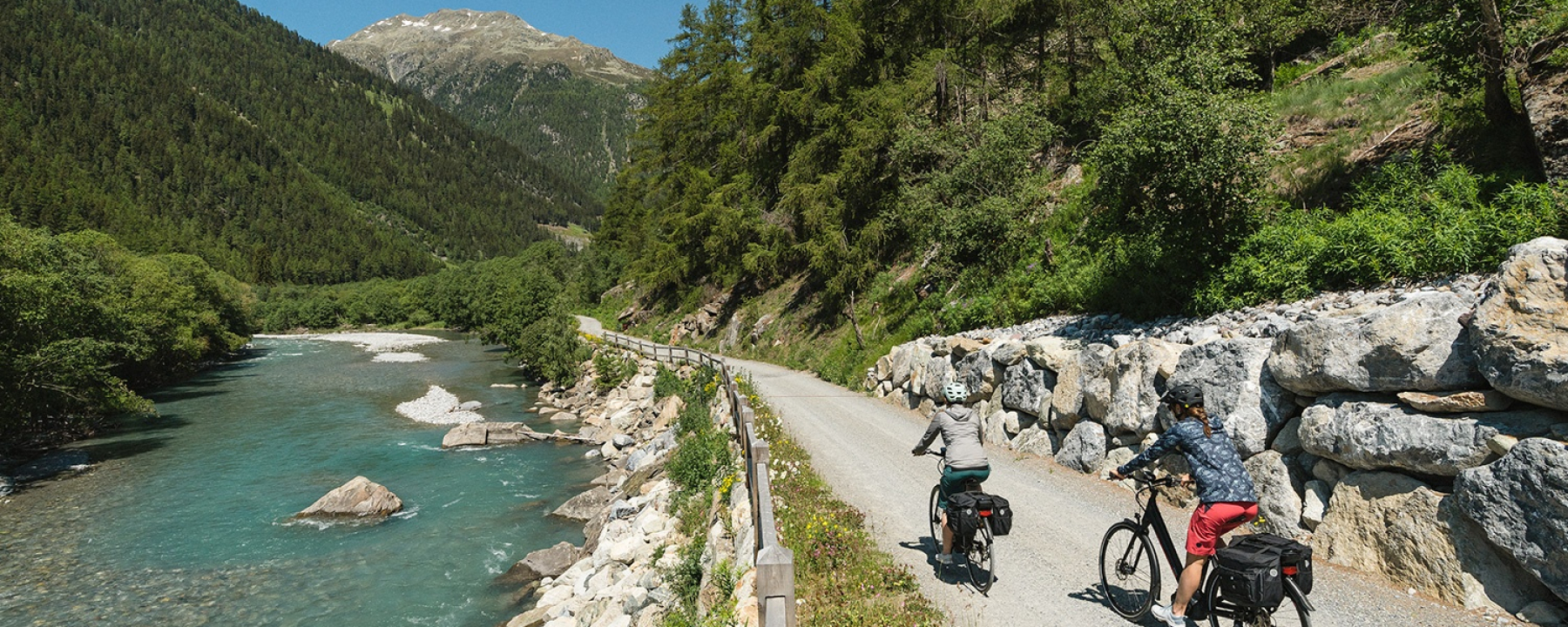 Innradweg, Unterengadin