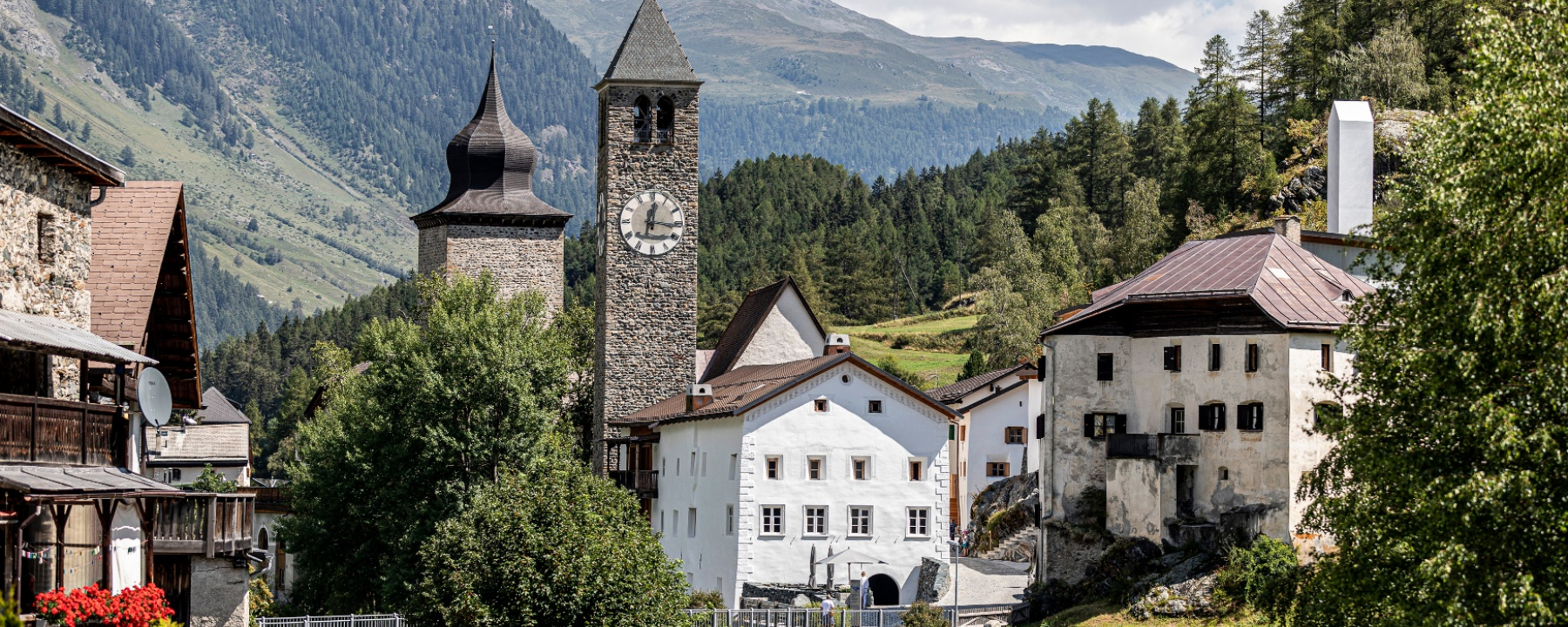 Susch im Sommer