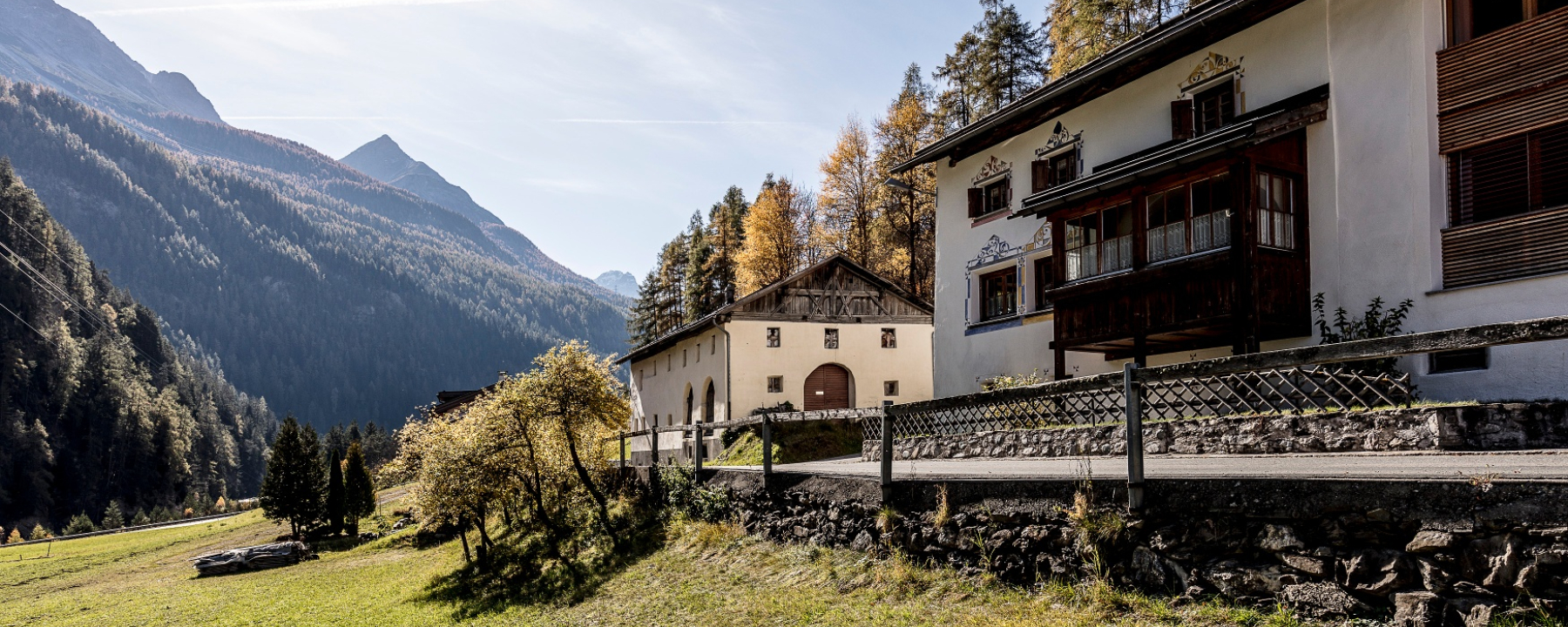 Strada-Martina im Sommer