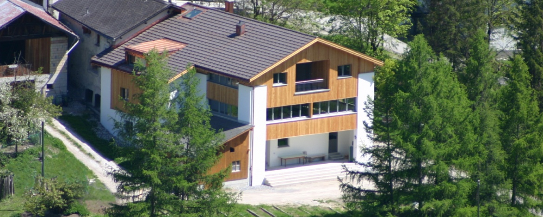 Chasa Plan Grond von aussen
