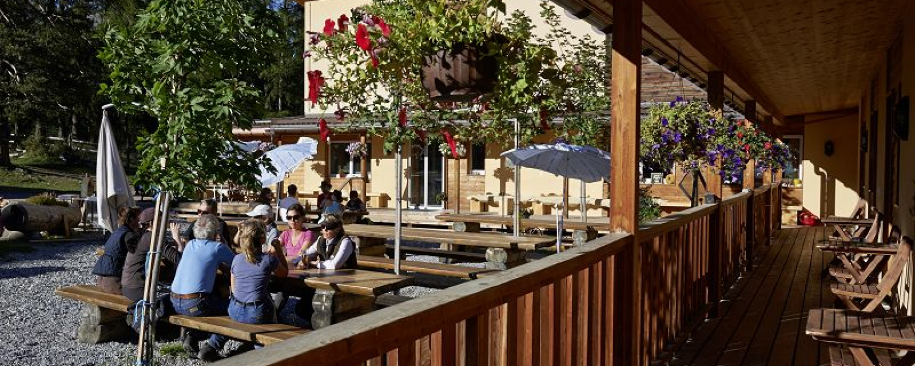 Unsere Sommerterasse
