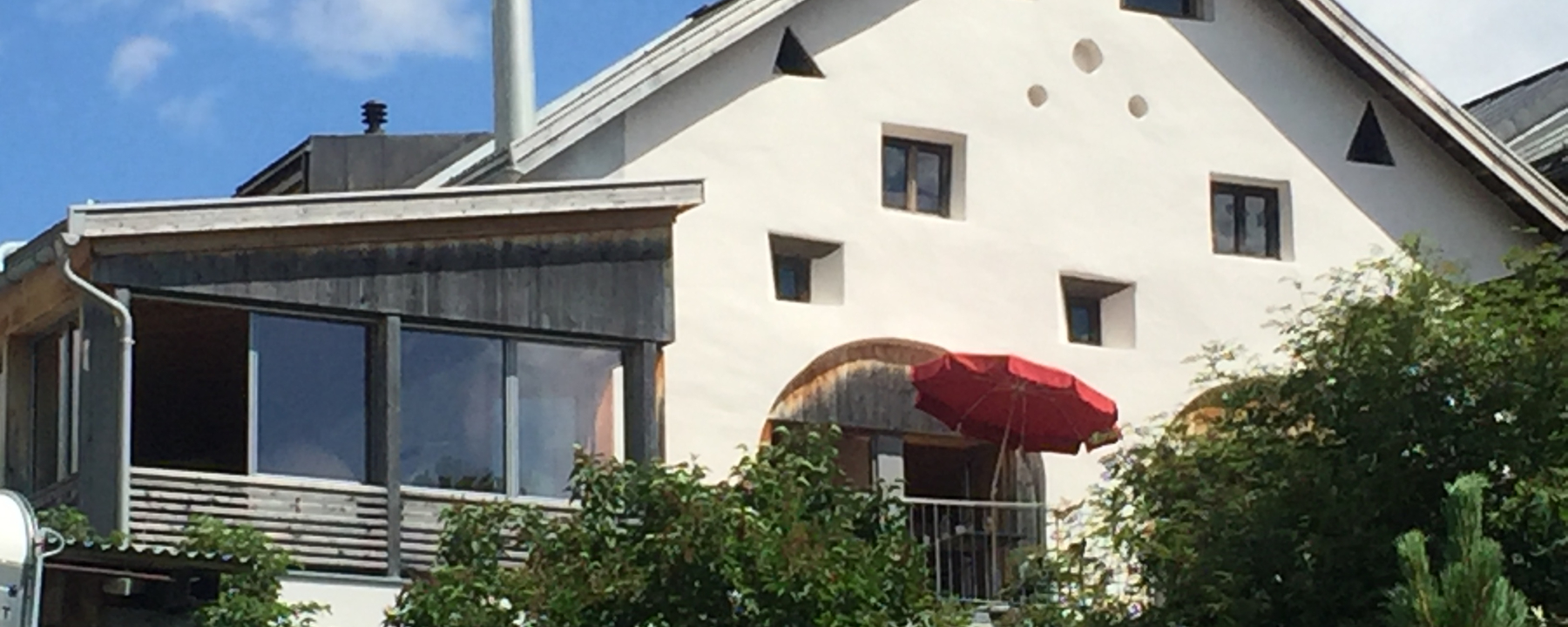 Haus im Sommer