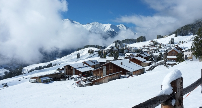 Ftan im Winter