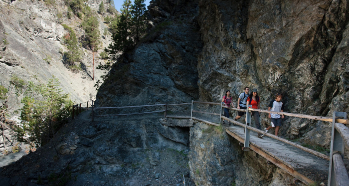 Wanderweg entlang der Clemgia