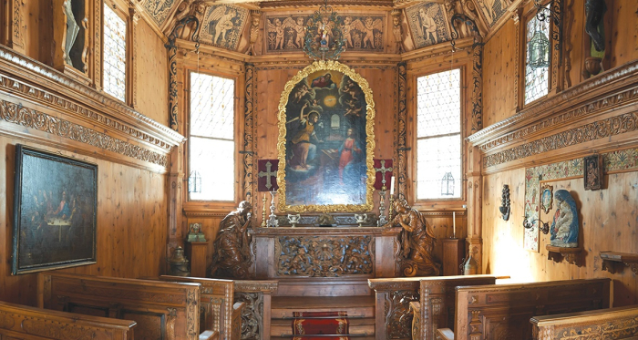 Kapelle Mengelberg Innen