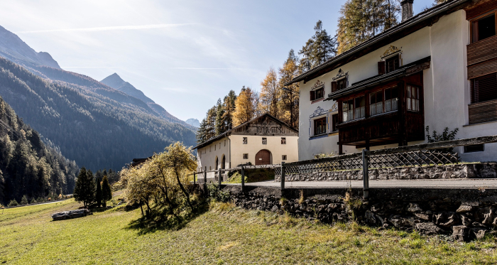 Strada-Martina im Sommer