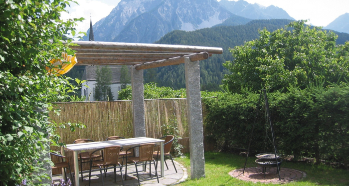 Garten mit Sitzplatz