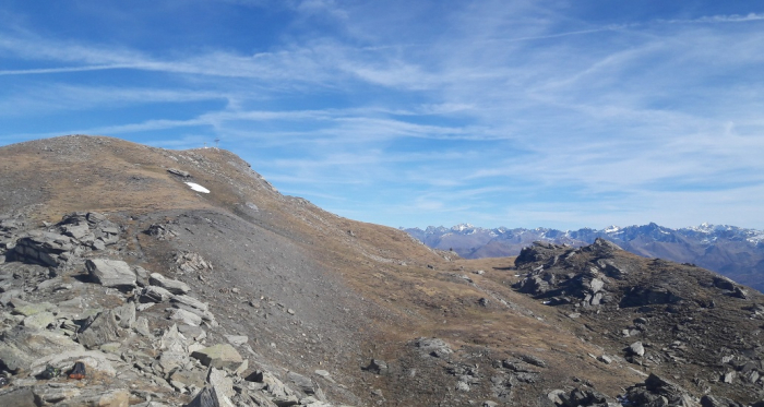 Gipfel des Piz Arina Gipfel des Piz Arina