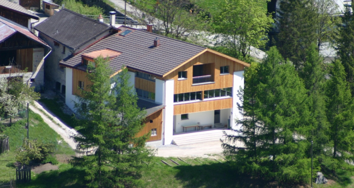 Chasa Plan Grond von aussen