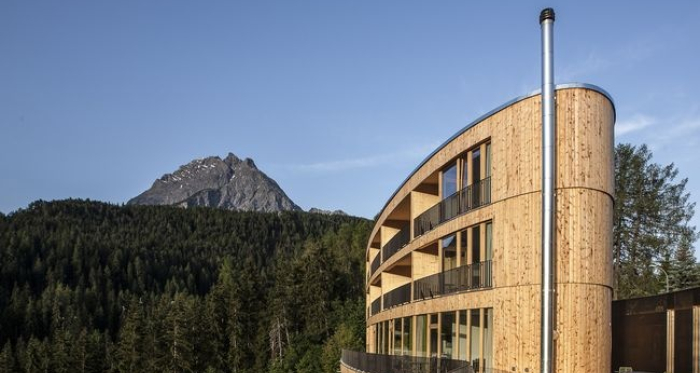Hotel Arnica, Aussenansicht Neubau