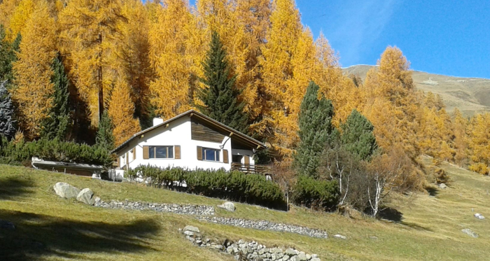 Hausansicht vom Dorf