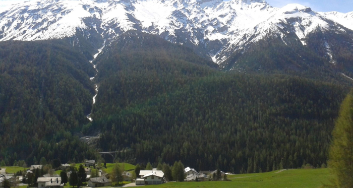 Aussicht Dorf