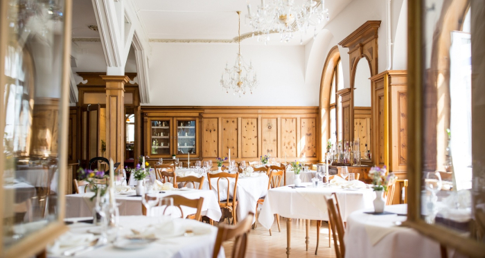 Jugenstil Speisesaal Hotel Meisser