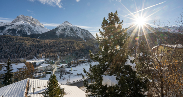 Ausblick auf die Unterengadiner Bergwelt Ausblick auf die Unterengadiner Bergwelt
