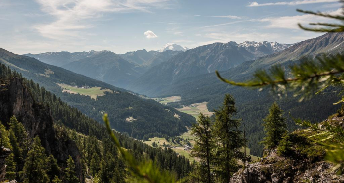 Jakobsweg Graubünden. Etappe 2, Lü - S-charl