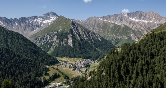 443: Fimberpass - Val d'Uina - Reschenpass: Etappe 1, Samnaun - Sent