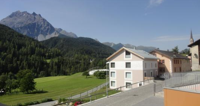 Aussicht vom Balkon
