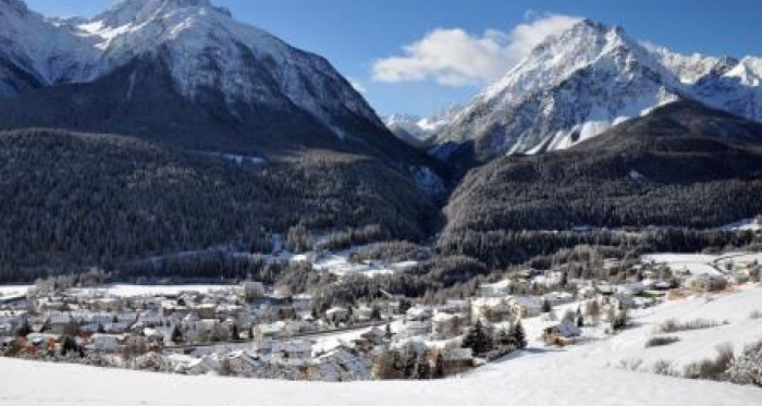 Blick von Scuol nach Vulpera