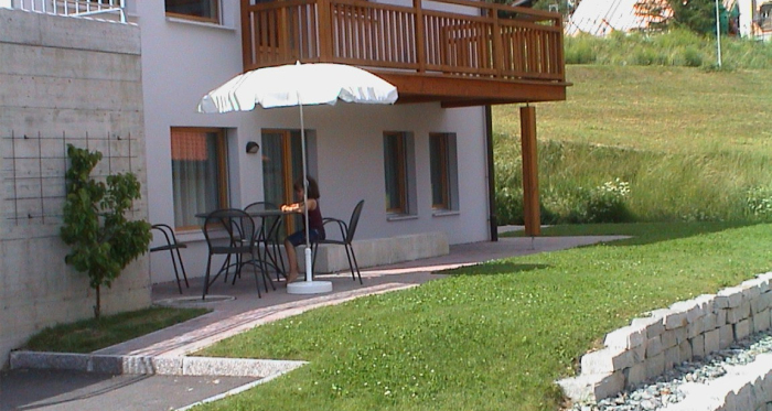 Sitzplatz Ferienwohnung