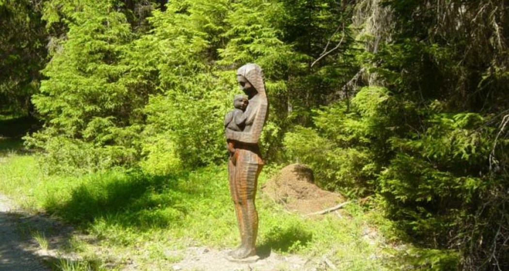 Skulpturenweg - senda da sculpturas Skulpturenweg - senda da sculpturas