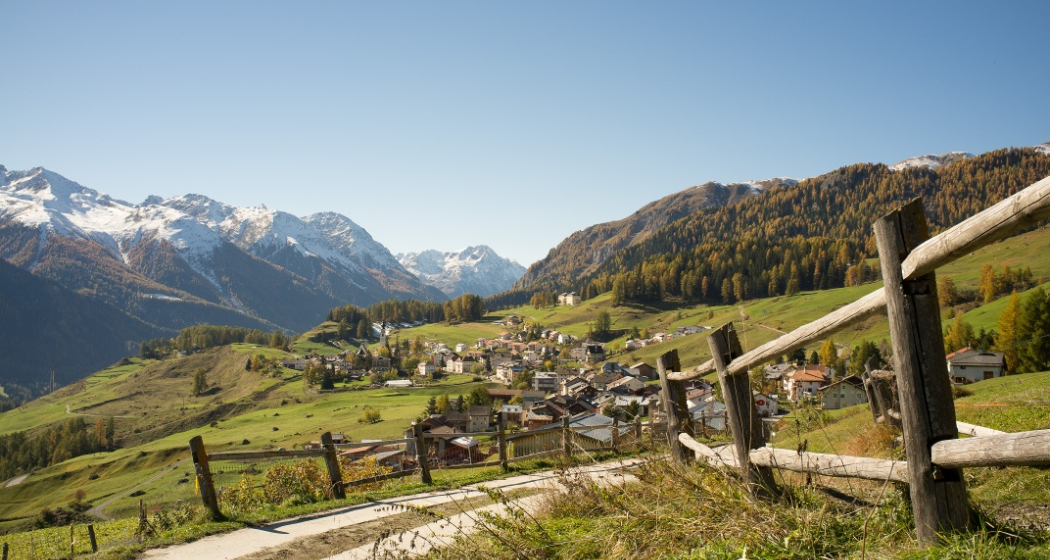 Der Weg, kurz vor Ftan Der Weg, kurz vor Ftan