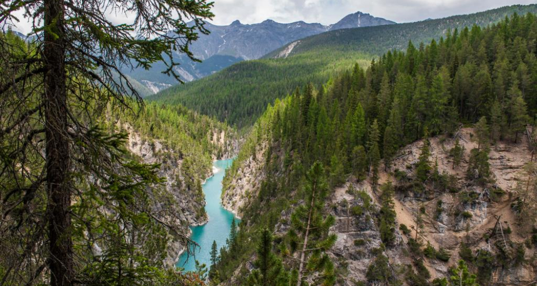 Das Ausgleichsbecken Ova Spin erinnert an einen Fiord. Das Ausgleichsbecken Ova Spin erinnert an einen Fiord.