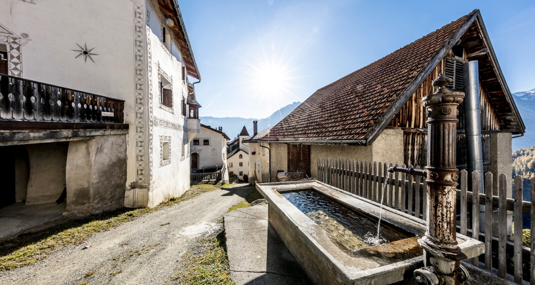 Vnà (Gemeinde Valsot) Engadin Scuol Zernez