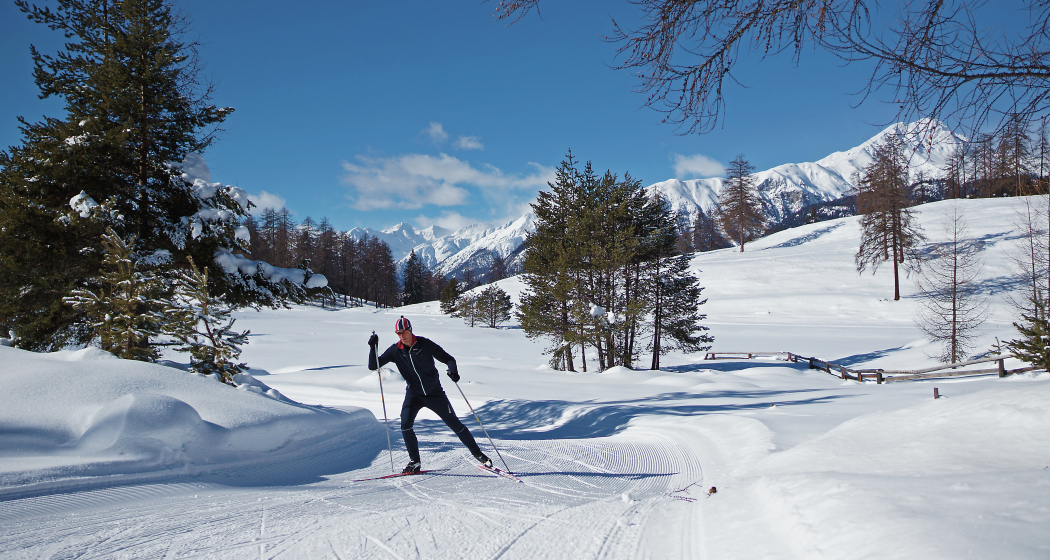 Rundloipe am Lai Nair bei Tarasp Rundloipe am Lai Nair bei Tarasp