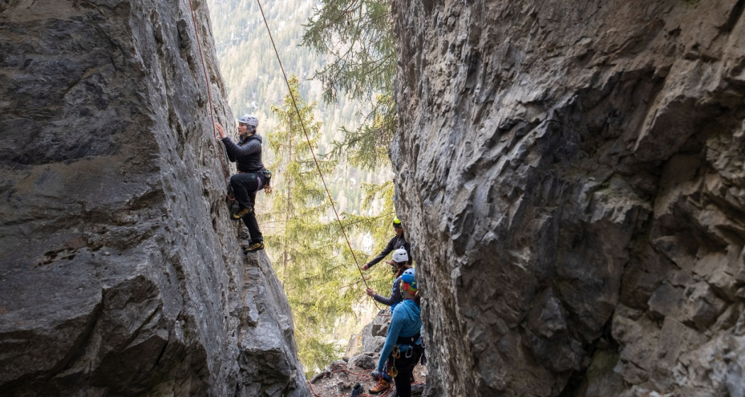 Klettergarten Ardez Engadin Scuol Zernez
