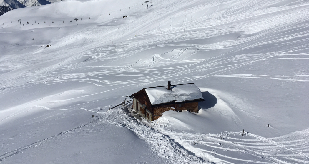 Chamonna Schlivera im Winter