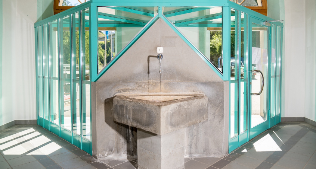 Quellbrunnen der Carola-Quelle Quellbrunnen der Carola-Quelle