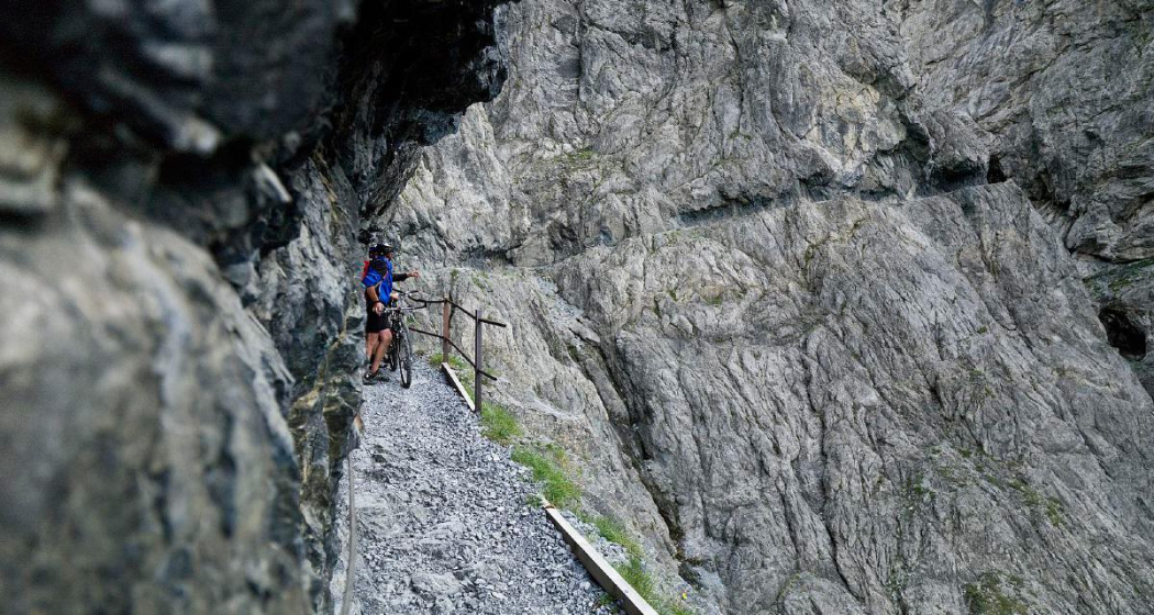 Uina-Bernina Bike-Tour. Etappe 1, Scuol - Sta. Maria Uina-Bernina Bike-Tour. Etappe 1, Scuol - Sta. Maria