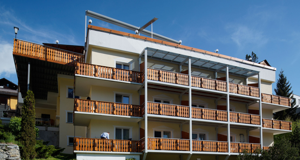 Hotel Astras Aussenansicht Balkone Hotel Astras Aussenansicht Balkone