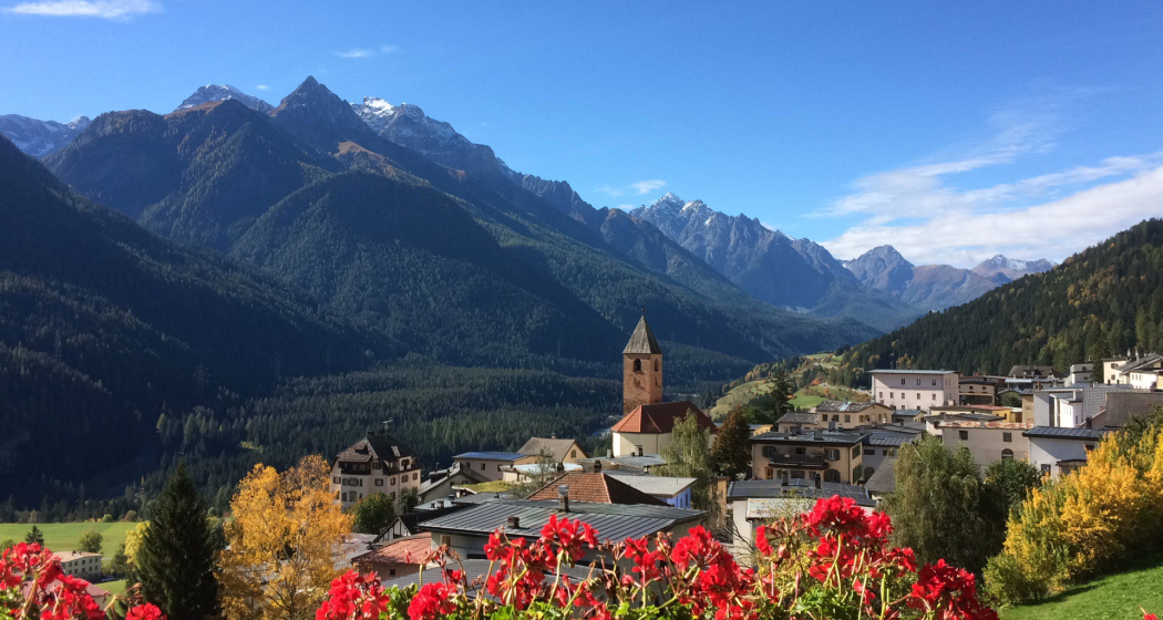 Ramosch Aussicht Ramosch Aussicht