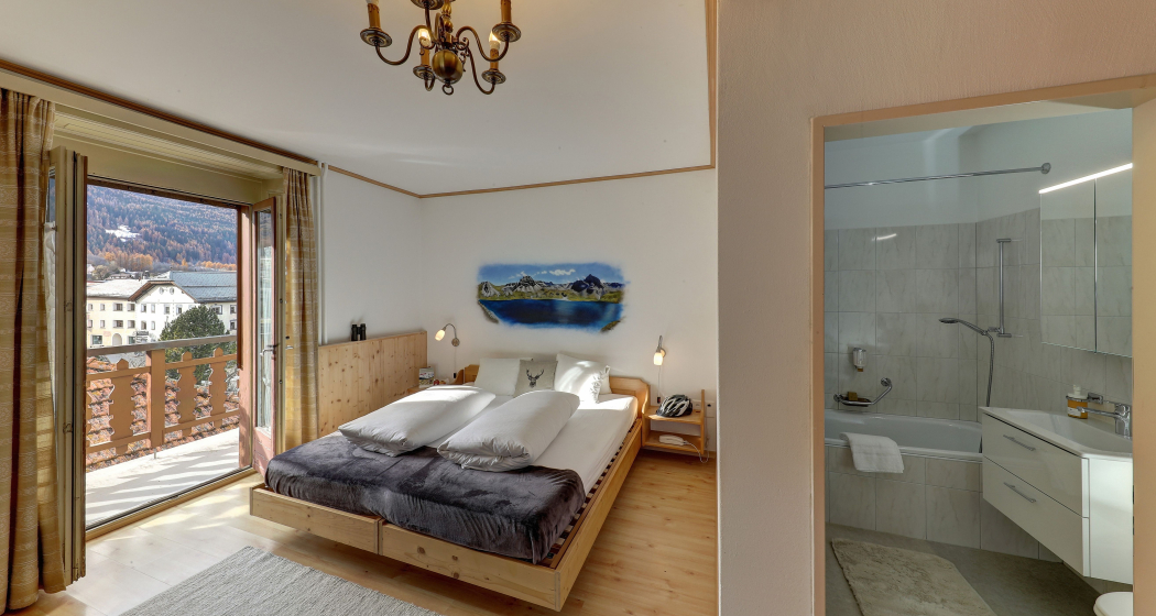 Doppelzimmer mit Bad