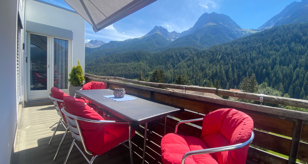 Blick vom Balkon Blick vom Balkon