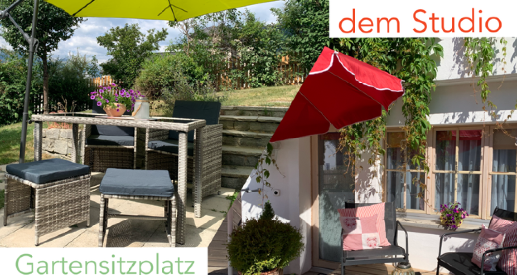 Sitzplätze Studio und Apartment Sitzplätze Studio und Apartment