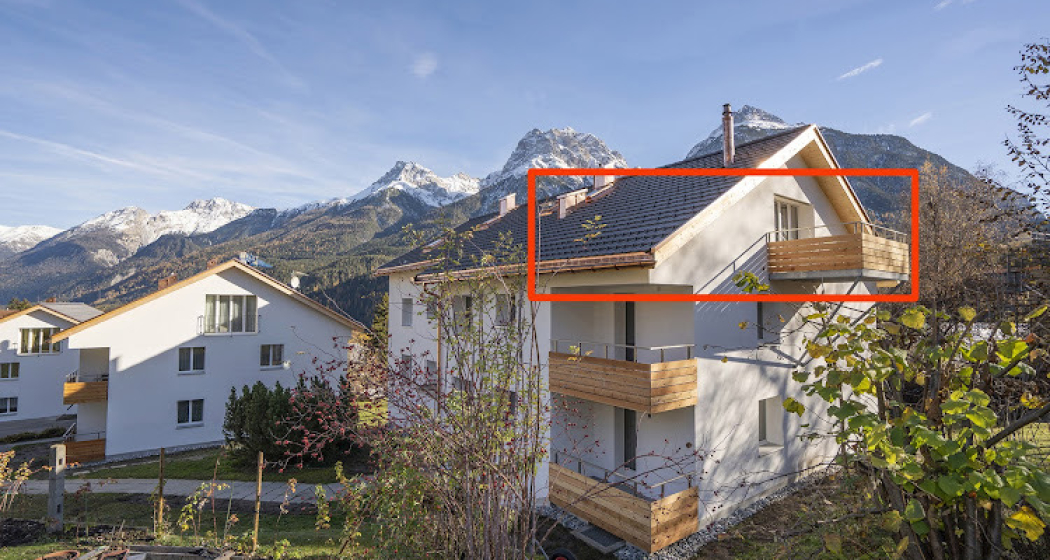 DG-Wohnung mit Balkon