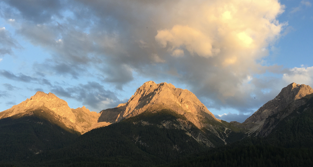 Abendstimmung Scuol Abendstimmung Scuol