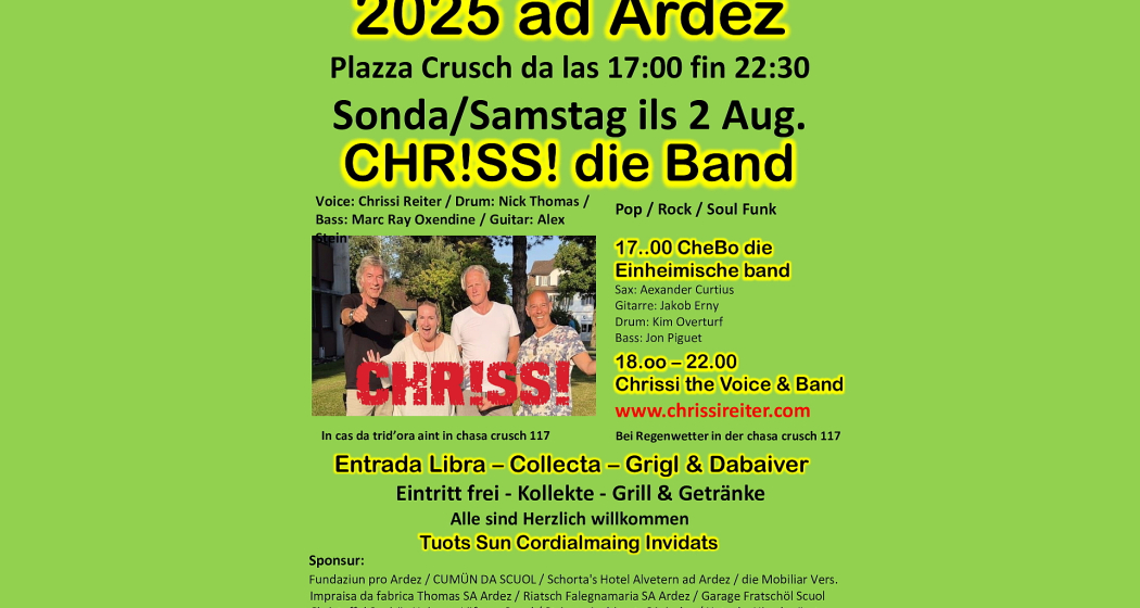 Live - Konzert am 2. August (gdl_877582266_image) Live - Konzert am 2. August (gdl_877582266_image)
