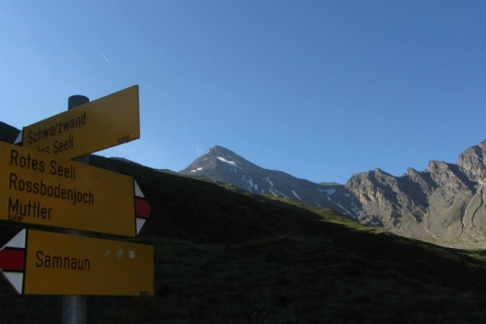 Val Maisas mit Aussicht auf den Muttler
