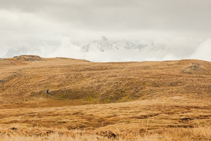 Aufstieg Alp Clünas