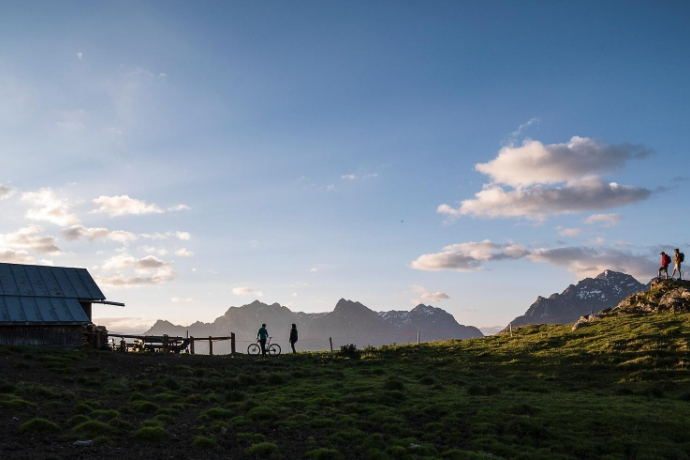 Alp Laret above Ftan