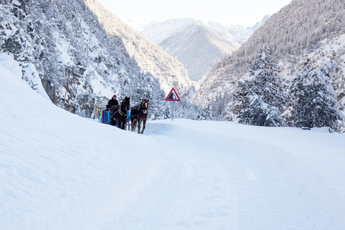 Carriage ride to Val S-charl Carriage ride to Val S-charl