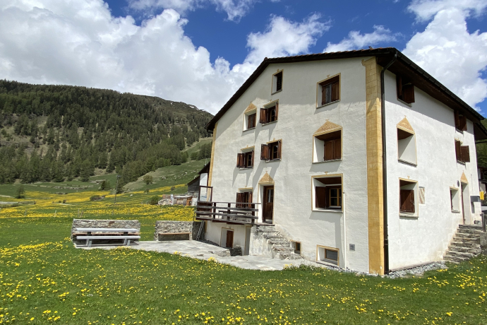Aussenansicht Ferienhaus Bos-cha